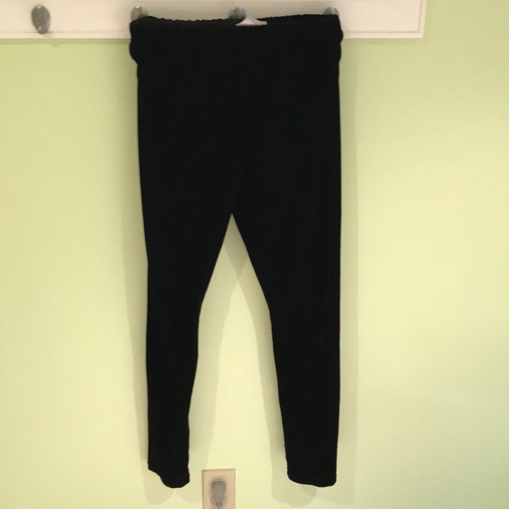 Velvet leggings